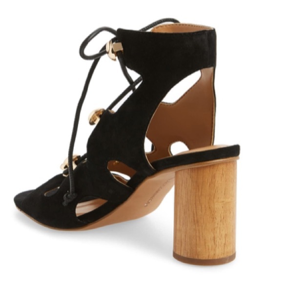 NIB Rebecca Minkoff Adiv Ghillie Cage Sandals - Picture 4 of 13